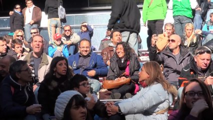 Annoying People in Times Square with Ed Bassmaster - Bah! Feh! Muh!