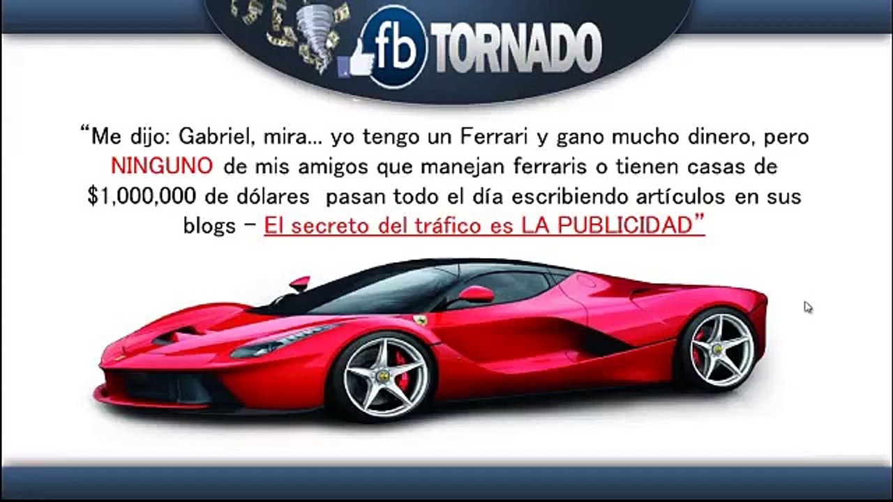 FB TORNADO generar trafico web masivo en Facebook  ventas/ trafico