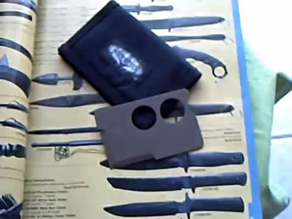 MICROTECH MARFIONE ASSAILANT CREDIT CARD KNIFE TOOL