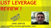 List Leverage Review - Can You Make Money With List Leverage?