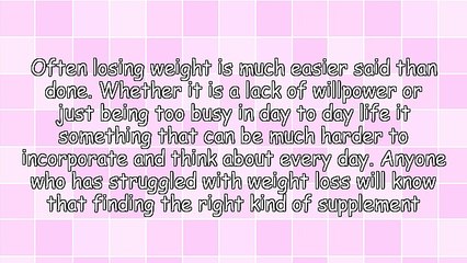 Weight Loss Supplements You Can Trust