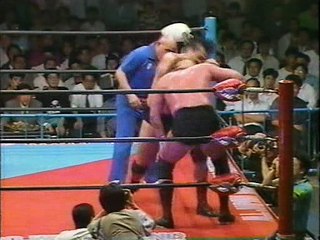 Jumbo Tsuruta vs Terry Gordy 05/06/90