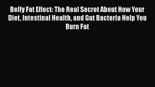 Belly Fat Effect: The Real Secret About How Your Diet Intestinal Health and Gut Bacteria Help