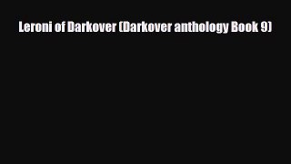 [PDF Download] Leroni of Darkover (Darkover anthology Book 9) [Download] Full Ebook