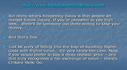 Why Chikara-Reiki-Do?