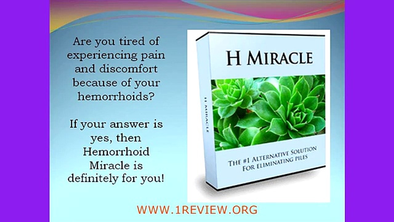 Hemorrhoid Miracle Review: 3 Tips About Home Remedy For Hemorrhoids