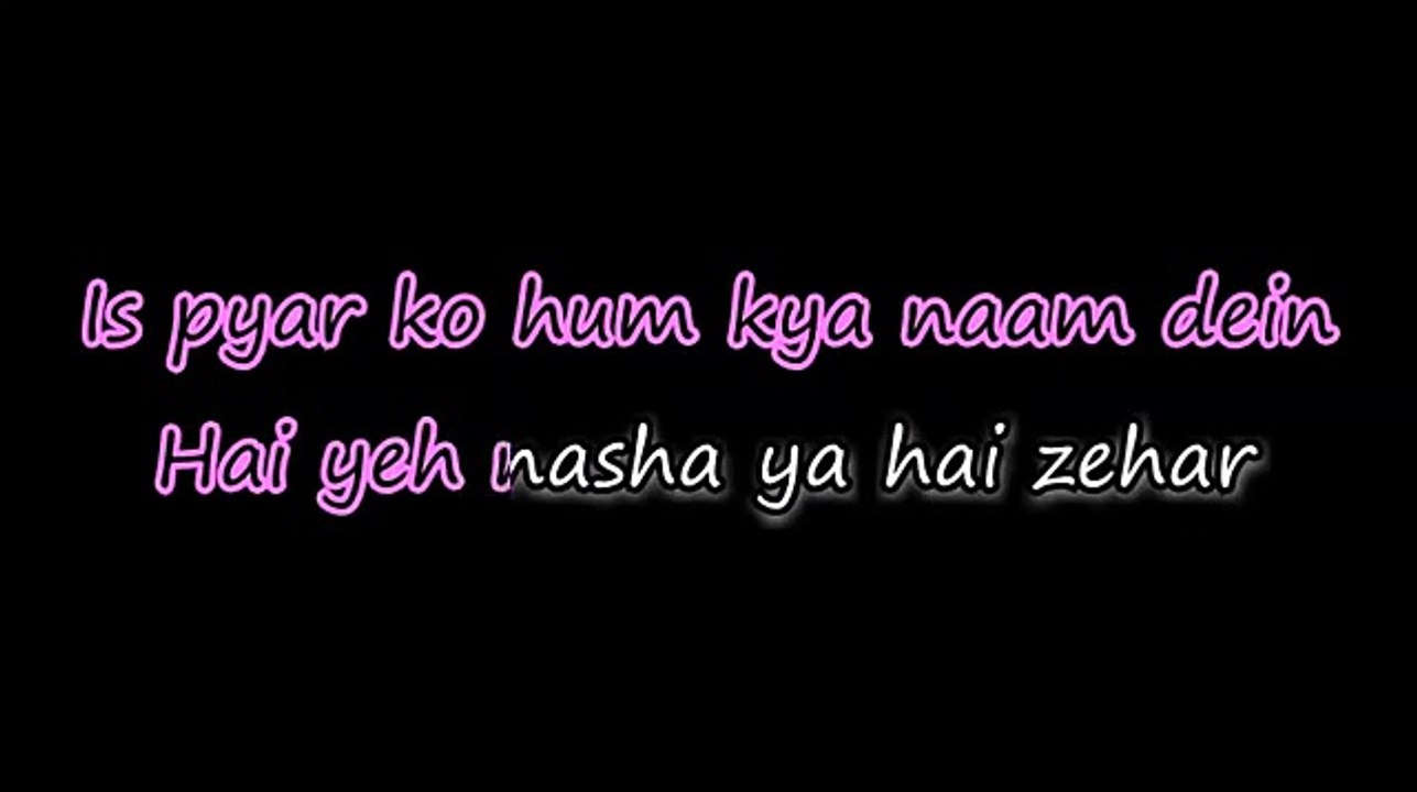 SSD Wajah Tum Ho   Hate Story 3   Lyrics Video  Main jo jee raha hoon Full Songs  Kaise kahoon ishq mein