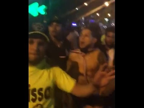 Carlos montequiu expresa porque salio corriendo con la bandera en el partido