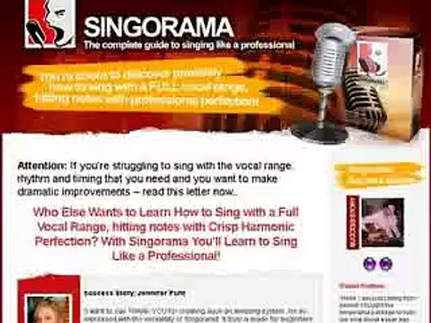 How to Sing | Learn to Sing with Singorama!