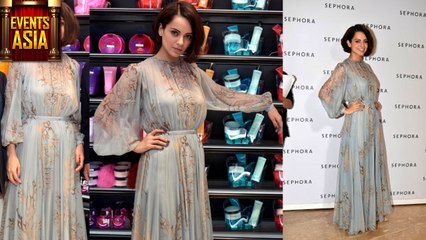 Kangana Ranaut Inaugurates Cosmetic Store | Events Asia