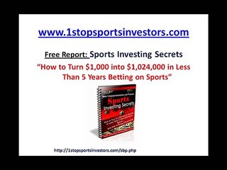 Sports Betting Professor - How to Really Make Money?