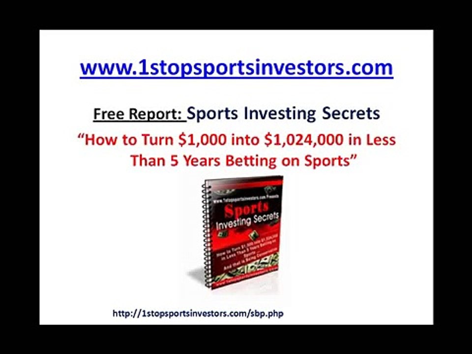 Sports Betting Professor - How to Really Make Money?