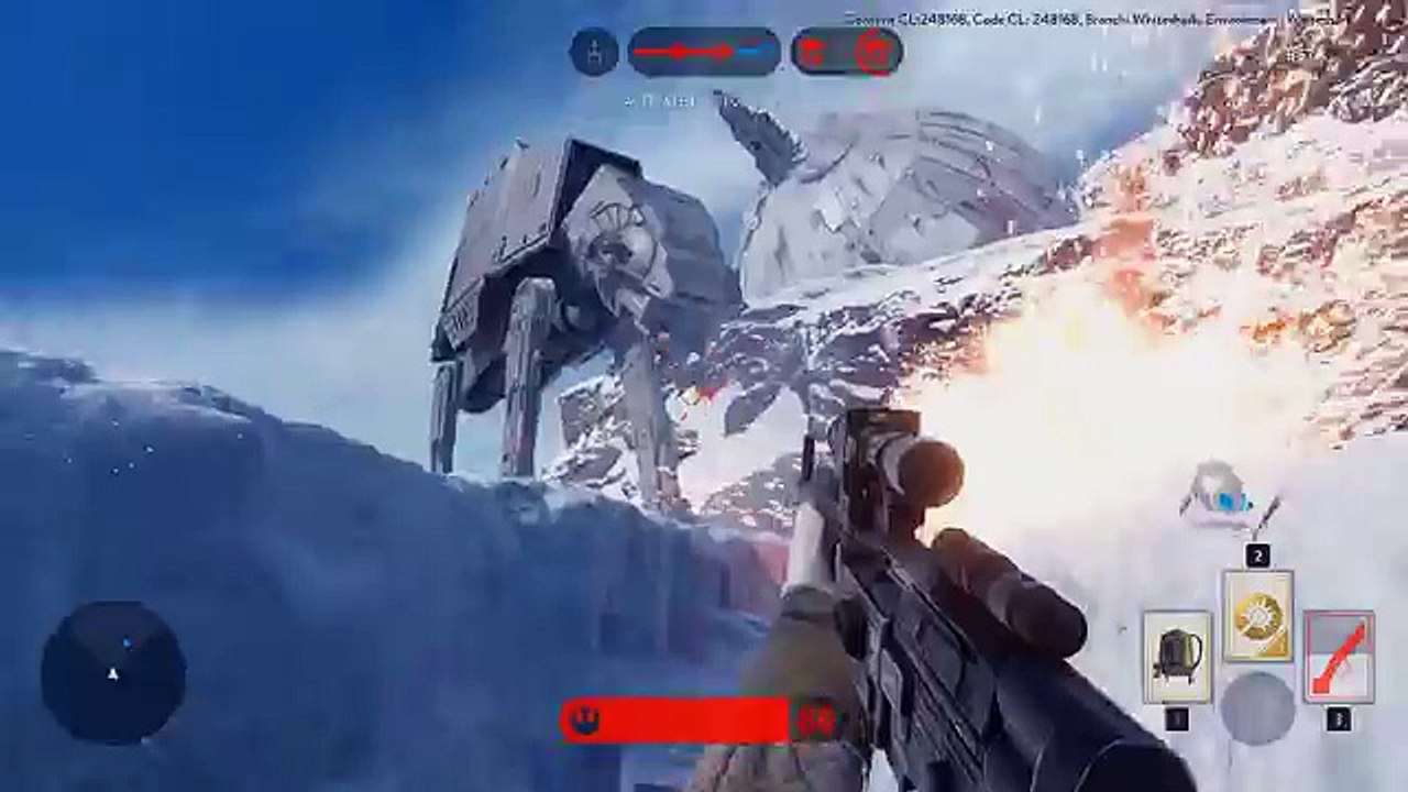 ASSAULT ON HOTH! - Star Wars: Battlefront Gameplay (Walker Assault)