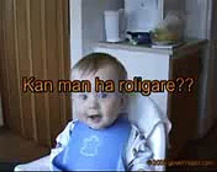 Hahahahaha funny baby