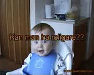 Hahahahaha funny baby