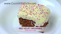 RED VELVET BROWNIES *COOK WITH FAIZA*