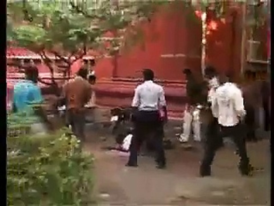 college fighting video