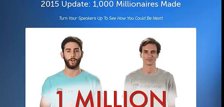 ClickBank University: 1,000 Millionaires Made