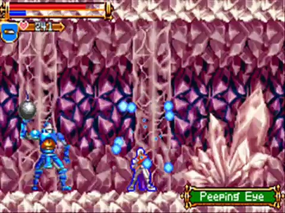 Gameboy Advance Castlevania: Harmony of Dissonance: All Magic Spells