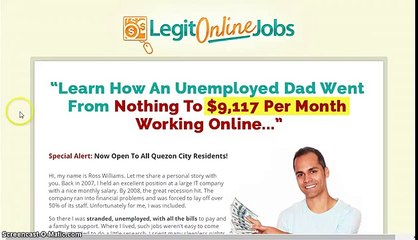 Legit Online Jobs By Ross Williams Review - Is It Worth It?