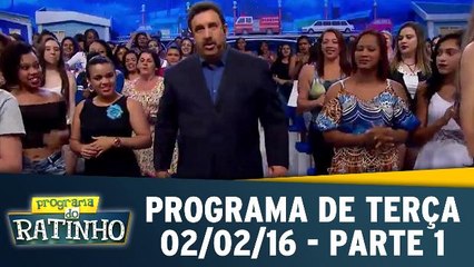Programa do Ratinho 02.02.16 - Terça - Parte 1