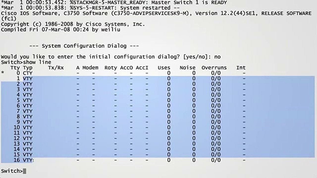 CCNA 200-120 : Configuring a Management & Configuring a Default Gateway (1024p FULL HD)