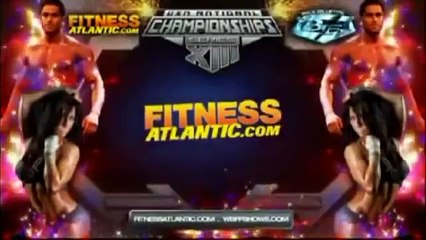 Tani Correia competing 2011 WBFF / Fitness Atlantic Championships