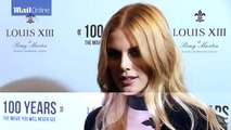 Ashley James smoulders in gothic minidress at 100 Years party _ Daily Mail Online