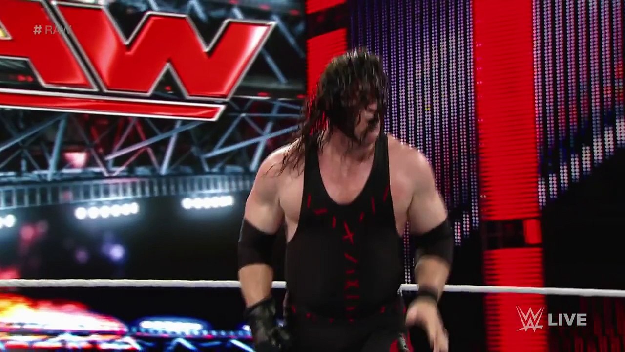 Demon Kane vs. Bray Wyatt: Raw, January 25, 2016