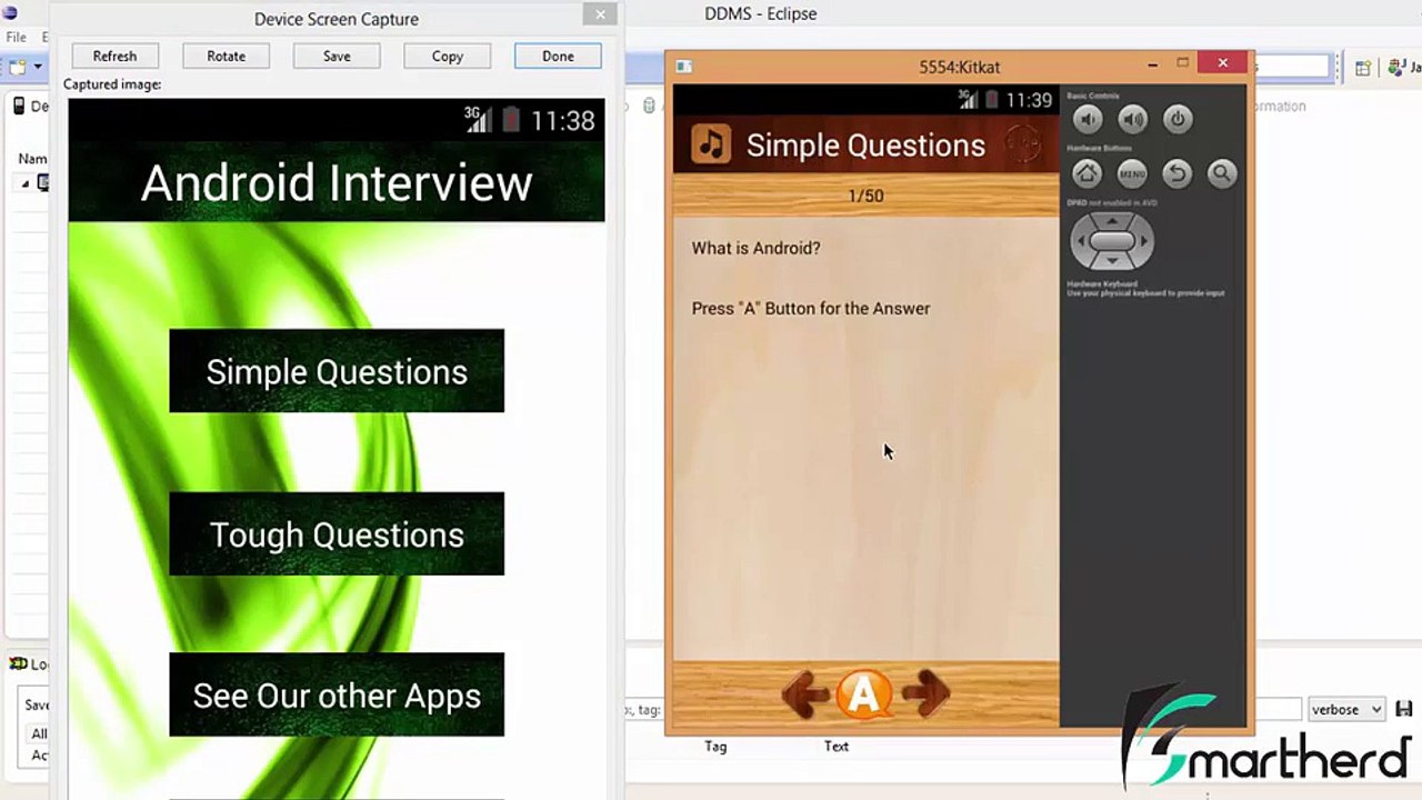 Eclipse Tutorial Android LOLLIPOP Application Development for Beginner  (71)
