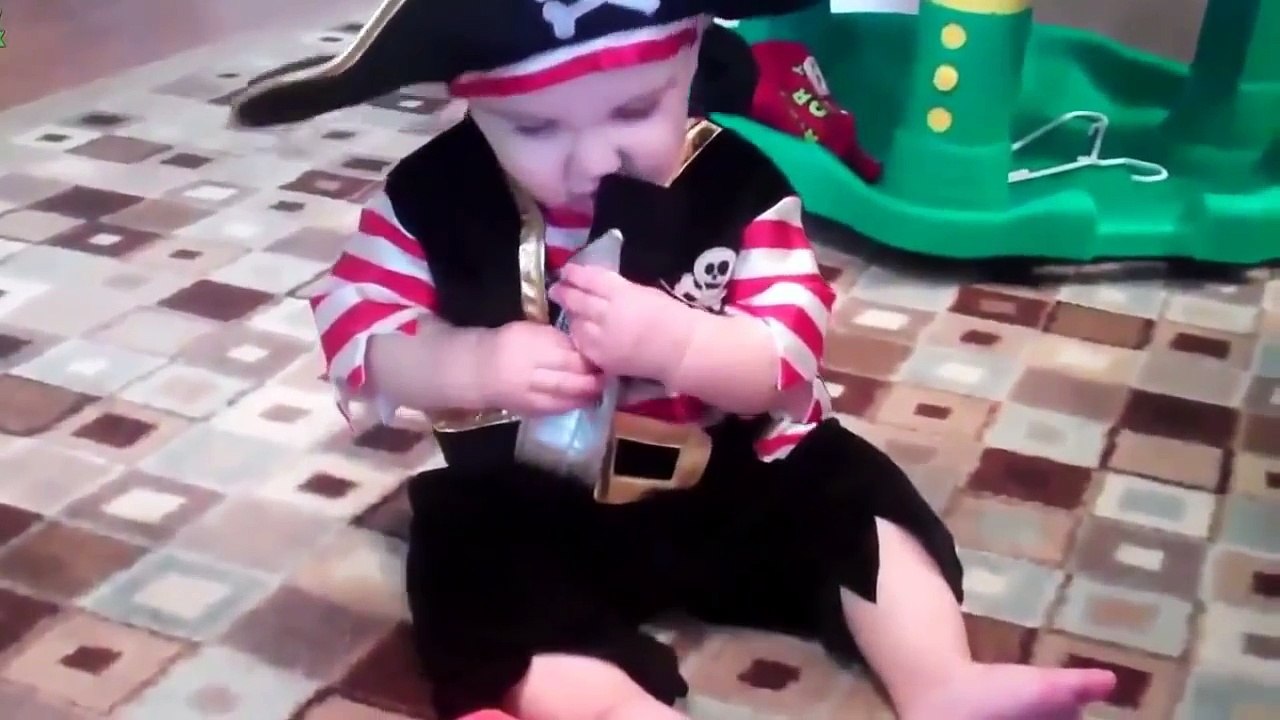 Funny Baby videos 2015 - Cute Babys First Halloween Costume Compilation 2015