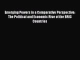 [PDF Download] Emerging Powers in a Comparative Perspective: The Political and Economic Rise