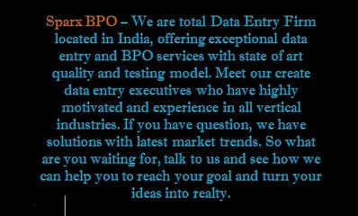 Dynamic Outsourcing Data Entry Company