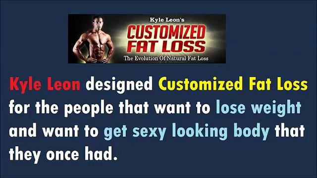 Customized Fat Loss Program | Customized Fat Loss Review