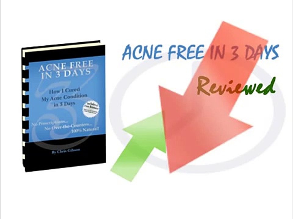 Chris Gibson Acne Free in 3 Days: Acne Free in 3 Days Review - Part 1