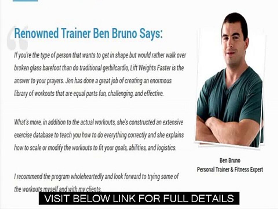 How To Lose Weight The Fastest   Lift Weights Faster Review Guide