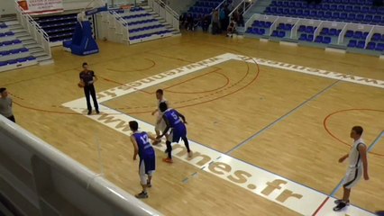 Union Rennes Basket 35 - U18 National - Rennes69 Boulazac66 - Bastien THOMASSET   Buzzer Beater