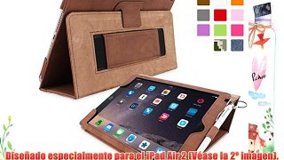 Snugg? - Funda iPad Air 2 - Smart Case Con Soporte Plegable Y Una Garant?a De Por Vida (Cuero