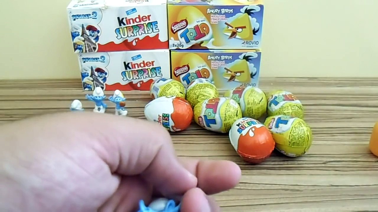 Sürpriz Yumurta Açma 12 Farklı Oyuncaklı Yumurtalar