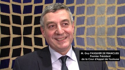 Entretien avec M. Pasquier de Franclieu, premier président de la Cour d'appel de Toulouse (module vie professionnelle)