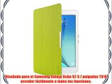 iHarbort? Samsung Galaxy Tab S2 9.7 Funda - ultra delgado ligero Funda de piel de cuerpo entero