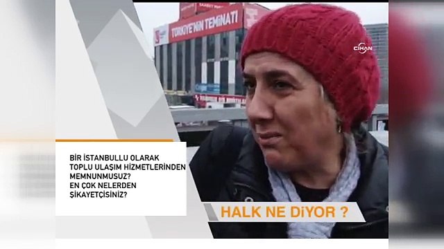 Toplu taşımadan memnun musunuz? (Sokak röportajları)