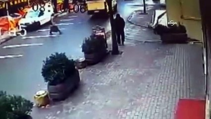 Can pazarının yaşandığı kaza kamerada