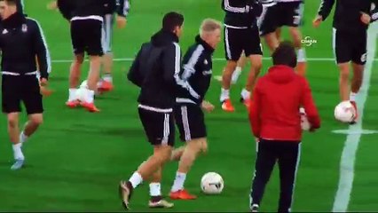 Beşiktaş'ın son antrenmanına Motta ve Ersan Gülüm de katıldı