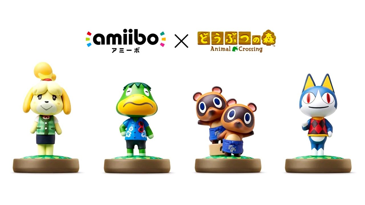 NEW amiibo for Animal Crossing (Kappn, Rover, T...