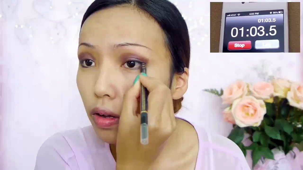 three minute makeup...its amazing..all must watch