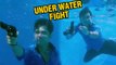 Thrilling Under Water Fight Sequence in Mumbai Time | Marathi Movie | Umesh Kamat | Mrunal Dusanis