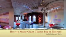 FAQ how to make giant tissue paper flowers