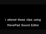 Altering Songs with WavePad