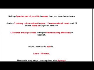 Synergy Spanish Review | Fastest Way To Learn Spanish | Spanish Mind Set